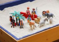 Sandspielkasten fr Spieltherapie